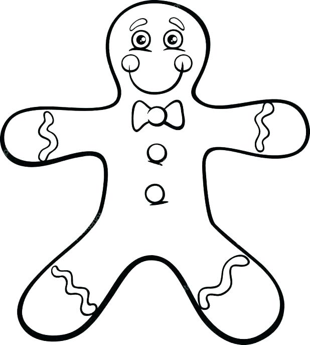 Gingerbread Man Story Coloring Pages at GetColorings.com | Free ...