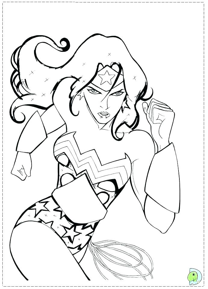 691x960 Wonder Woman Coloring Pages Wonder Woman Coloring Page Gingerbread