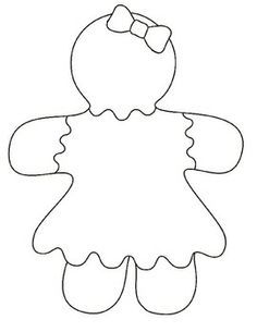 236x305 Gingerbread Girl Coloring Pages