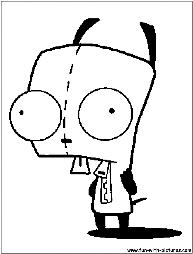 Gir Coloring Pages at GetColorings.com | Free printable colorings pages ...