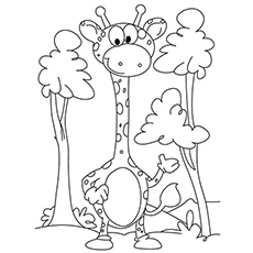 230x230 Top 20 Free Printable Giraffe Coloring Pages Online