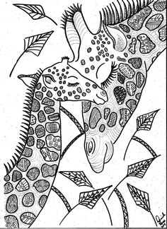 Giraffe Coloring Page 236x324 Giraffe Coloring Page