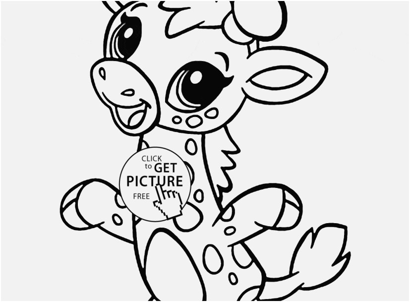 Giraffe Coloring Pages For Kids