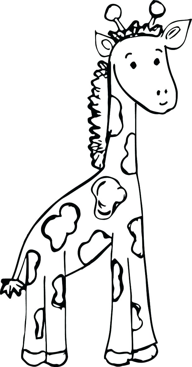 618x1183 Giraffe Coloring Page Giraffe Coloring Pages To Print Giraffe