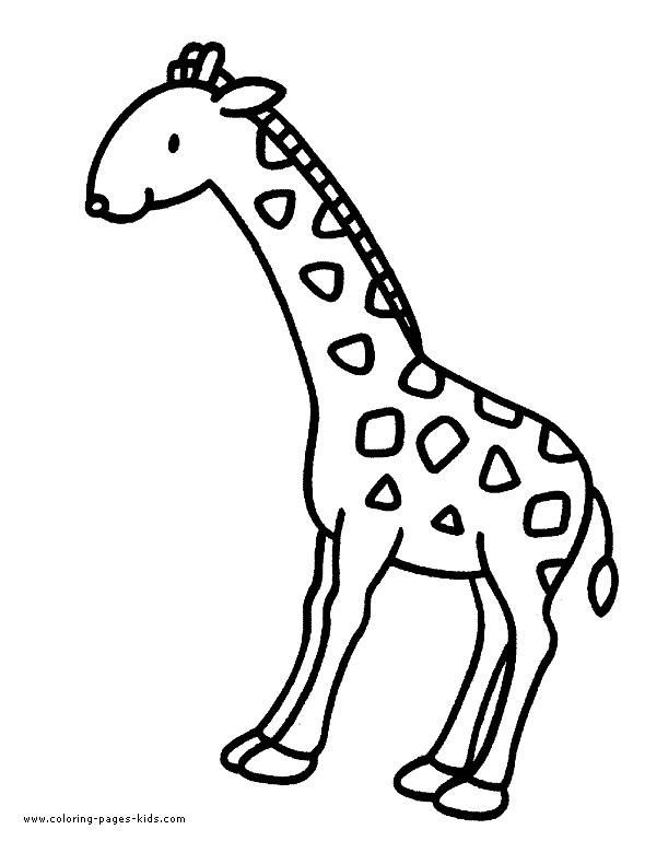 590x769 Giraffe Coloring Page Lovely Free Printable Giraffe Coloring Pages