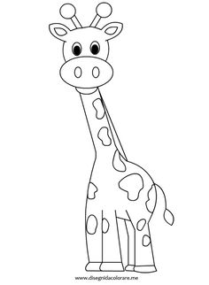 Giraffe Head Coloring Page at GetColorings.com | Free printable ...