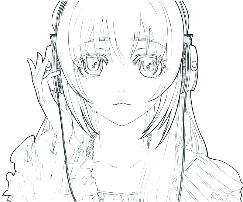 Anime Coloring Pages S Cute Wolf Girl Online 800x667 Anime Coloring Pages S Cute Wolf Girl Online