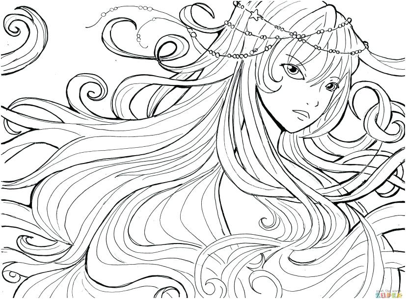Anime Girl Coloring Pages Anime Coloring Pages Printable Image 827x609 Anime Girl Coloring Pages Anime Coloring Pages Printable Image