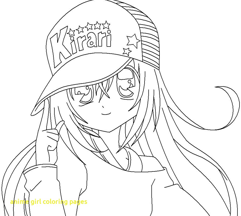 Anime Girl Coloring Pages With Wearing Intended For Decor 9 Anime 952x854 Anime Girl Coloring Pages With Wearing Intended For Decor 9 Anime