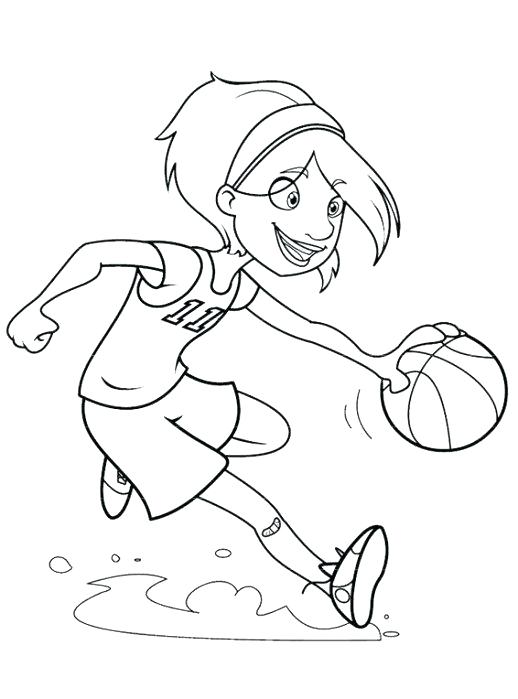Basketball Coloring Basketball Coloring Pages With Flames 518x699 Basketball Coloring Basketball Coloring Pages With Flames