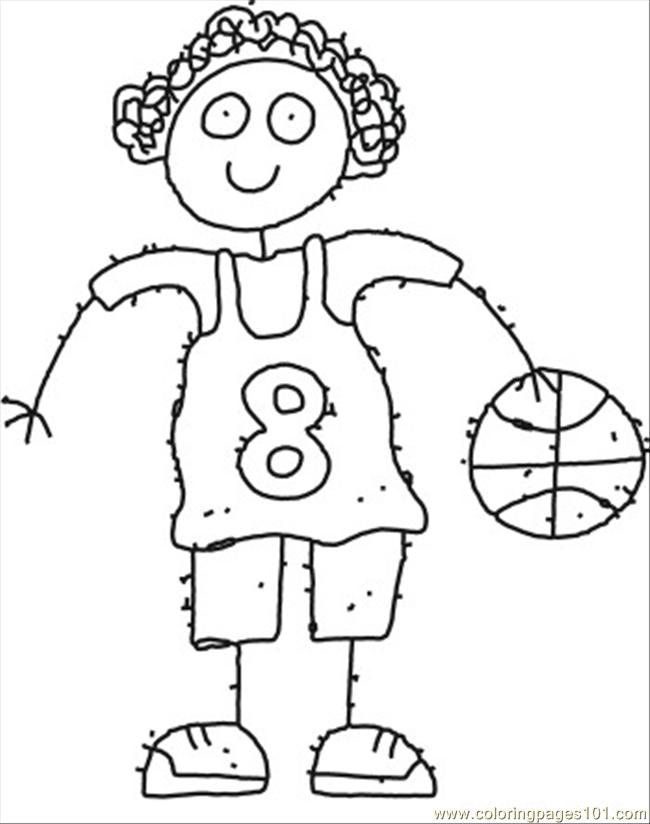 650x824 87 Ll Girl Cartoon Coloring Page Coloring Page