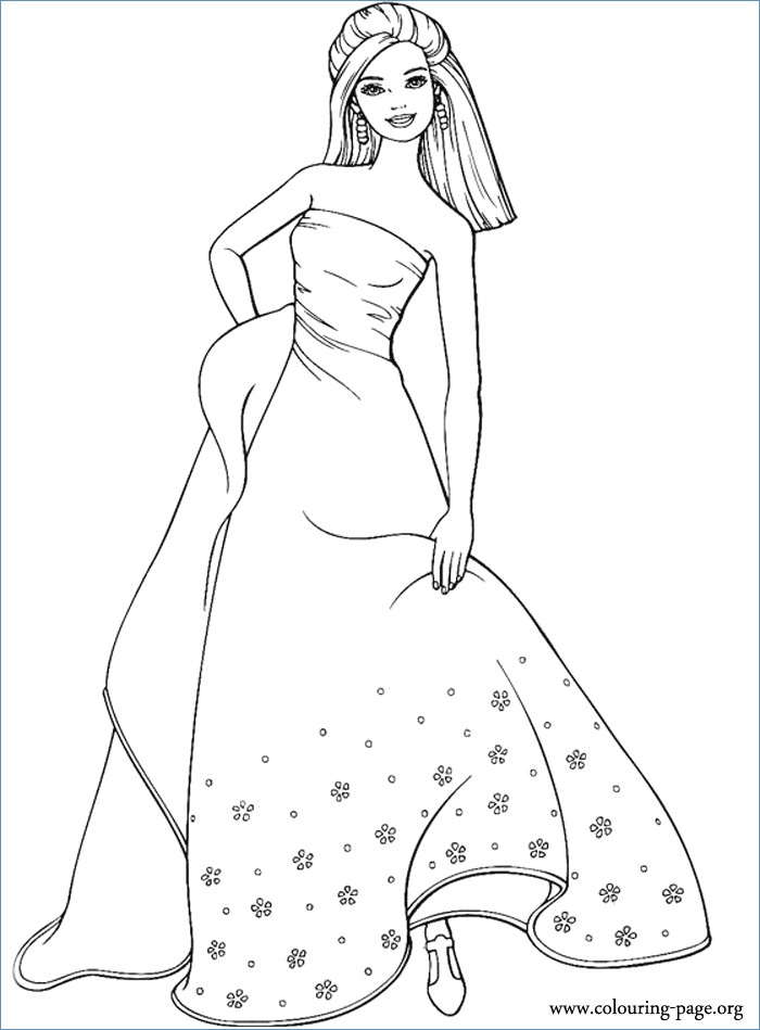 Girl Clothes Coloring Pages at GetColorings.com | Free printable ...