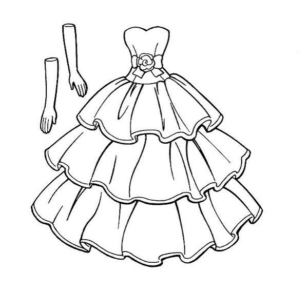 Free Printable Wedding Coloring Pages Dress 9 Colouring 36545 600x569 Free Printable Wedding Coloring Pages Dress 9 Colouring 36545