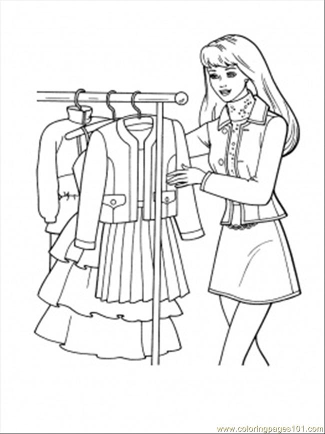 What Dress To Choose Coloring Page 650x868 What Dress To Choose Coloring Page