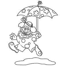 230x230 Top 10 Free Printable Funny Clown Coloring Pages Online