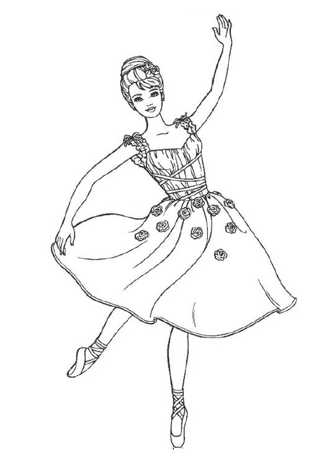 653x900 Dance Coloring Pages