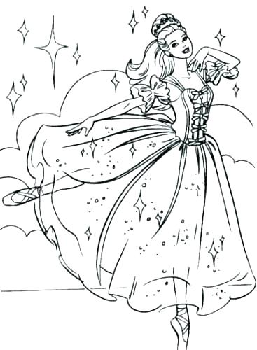367x500 Charming Ideas Ballerina Coloring Pages Ballerina Coloring Pages