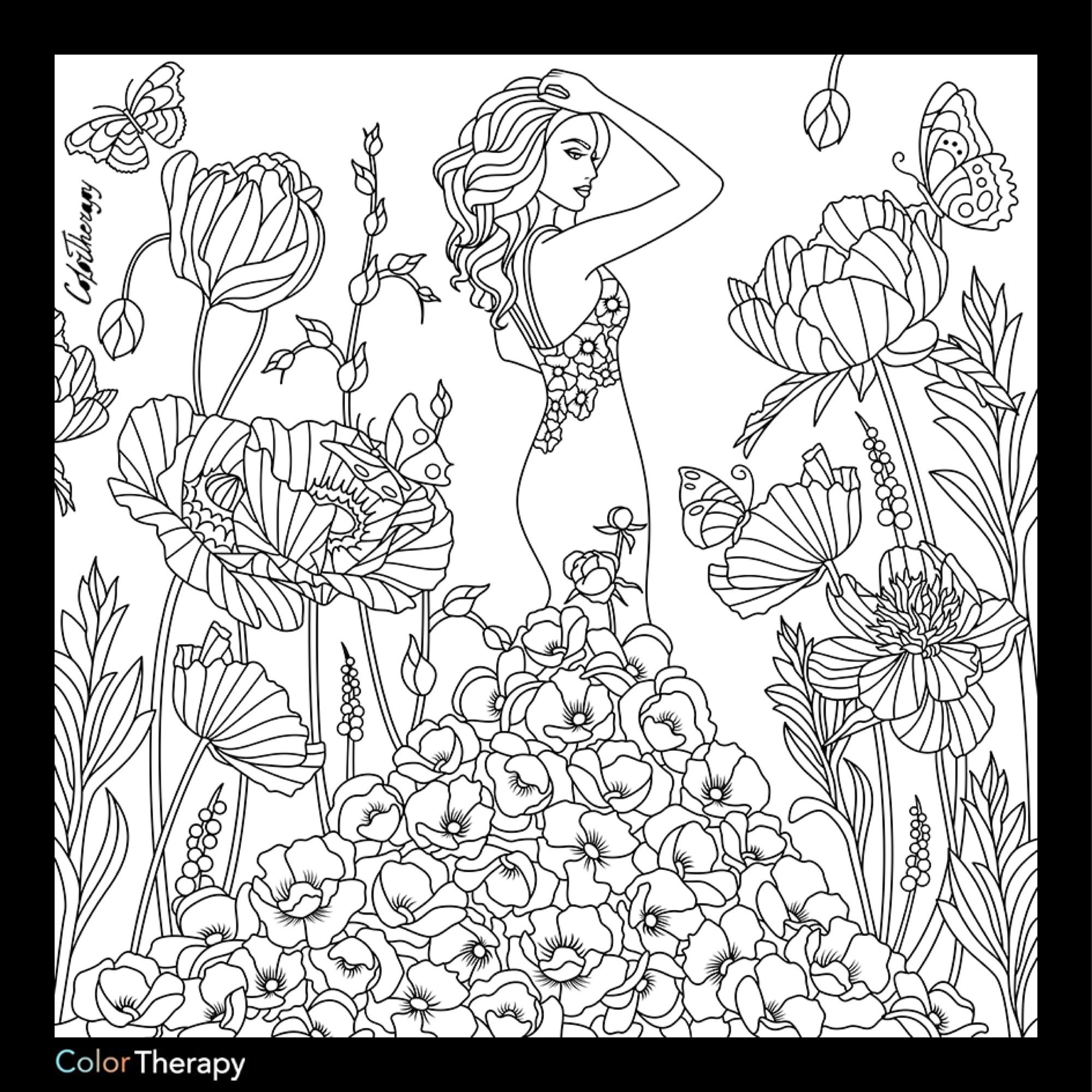 2000x2000 Fashion Coloring Page Fashion Coloring Pages For Adults