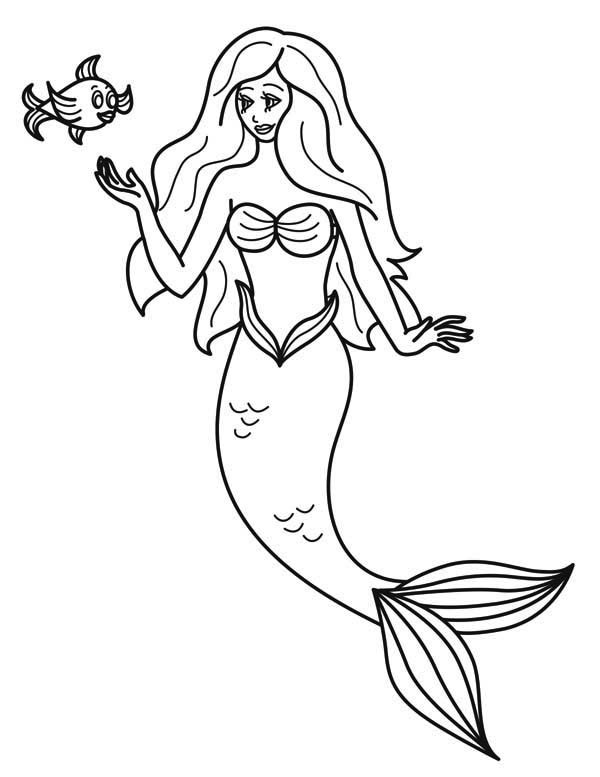 600x777 Girl Fishing Coloring Pages