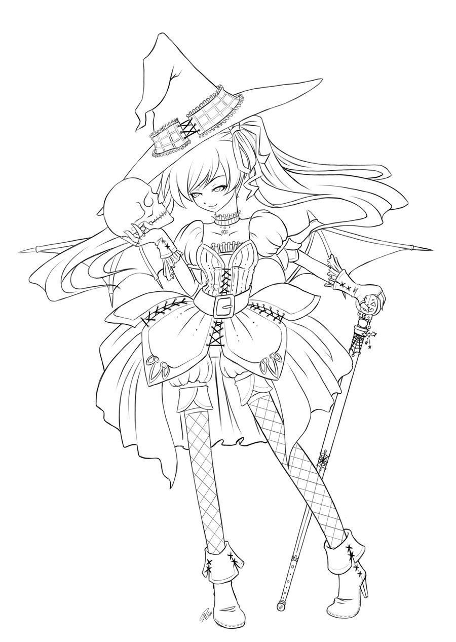Halloween Coloring Pages For Girls 900x1267 Halloween Coloring Pages For Girls