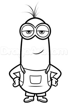 236x363 Download And Print Minion Girl Despicable Me Coloring Pages Pta