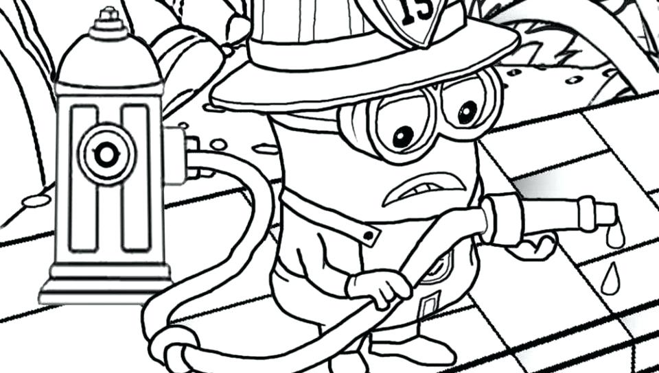 960x544 Minions Happy Birthday Coloring Pages Coloring Pages On Minion