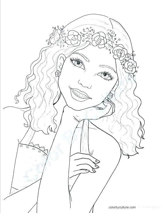 Printable Girl Coloring Pages Coloring Pages Girls Names Printable 570x738 Printable Girl Coloring Pages Coloring Pages Girls Names Printable