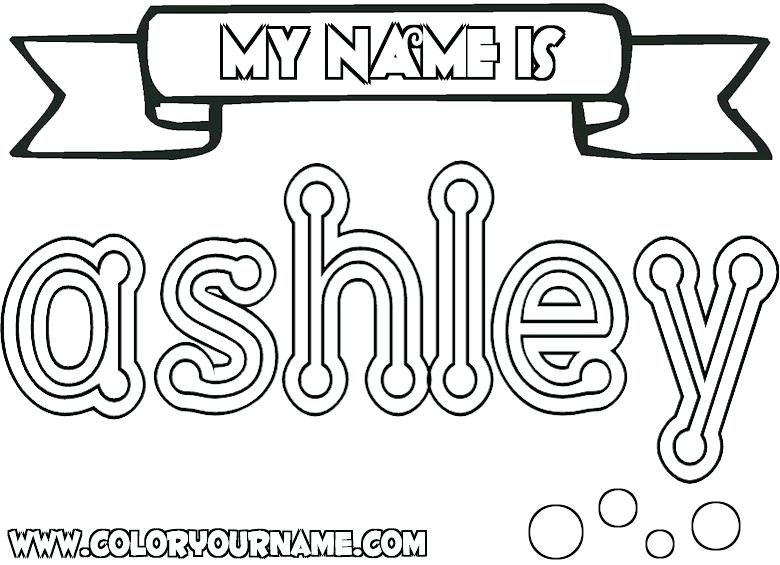 Girl Name Coloring Pages at GetColorings.com | Free printable colorings ...