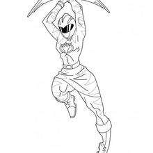 220x220 Ninja And Dino Coloring Pages