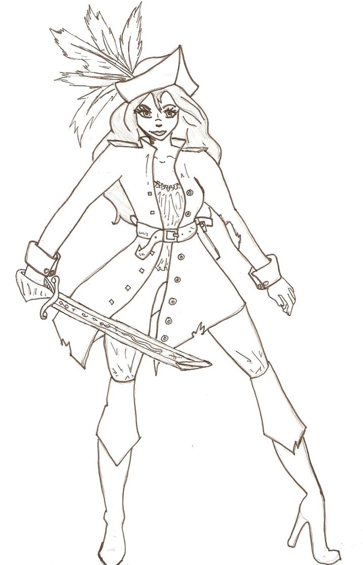 Girl Pirate Coloring Pages Inspiring Bridal Shower Ideas Girl 716x1115 Girl Pirate Coloring Pages Inspiring Bridal Shower Ideas Girl