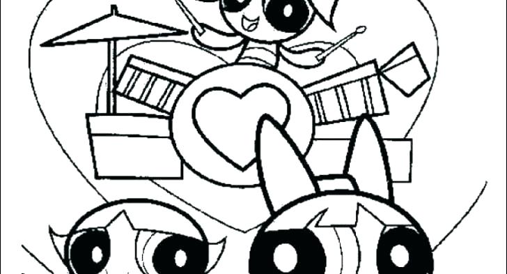 Powerpuff Girls Coloring Book 728x393 Powerpuff Girls Coloring Book