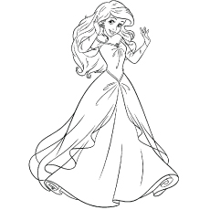 230x230 Top 25 Disney Princess Coloring Pages For Your Little Girl