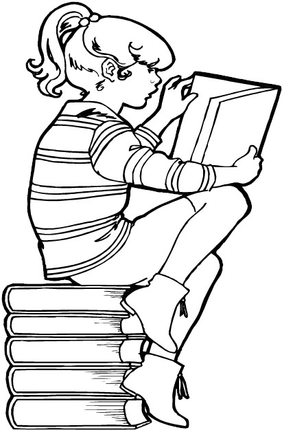 Girl Reading Bible Coloring Pages, Return Main Page Return 411x625 Girl Reading Bible Coloring Pages, Return Main Page Return
