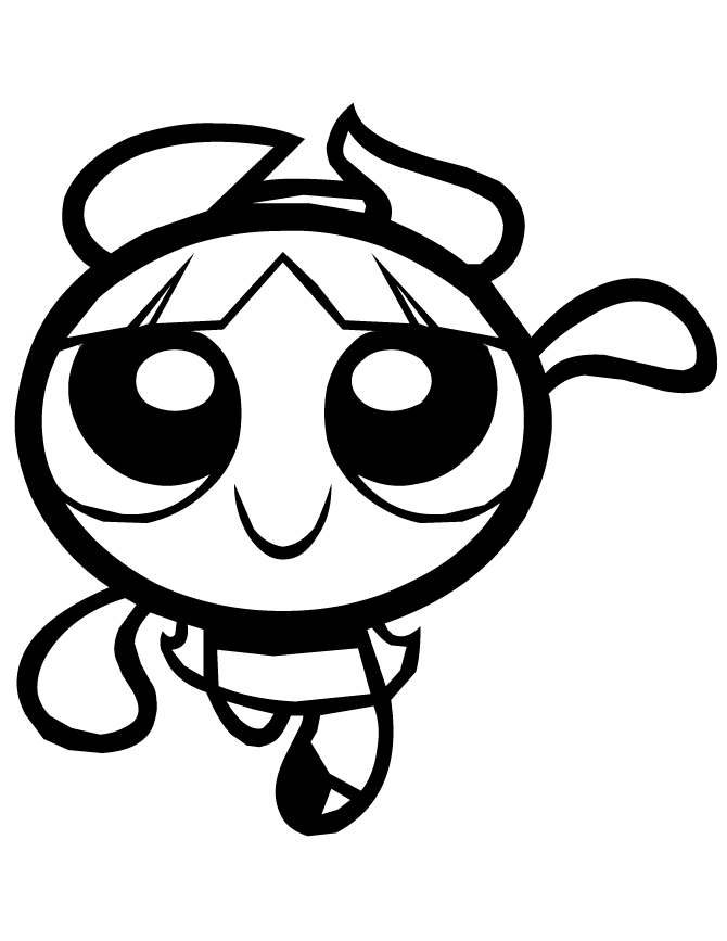 670x867 Powerpuff Girls Coloring Pages Beautiful Blossom From Powerpuff