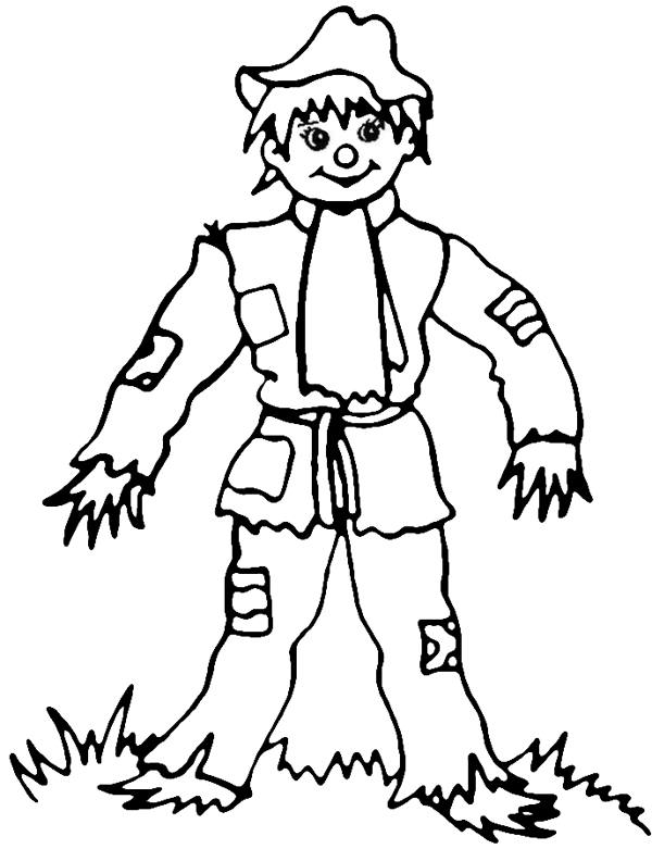 Scarecrow Coloring Pages Coloring Pages To Print 600x781 Scarecrow Coloring Pages Coloring Pages To Print