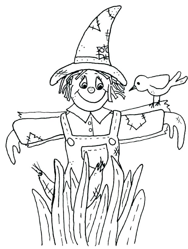 Coloring Scarecrow Coloring Sheets Color Pages Halloween 618x816 Coloring Scarecrow Coloring Sheets Color Pages Halloween