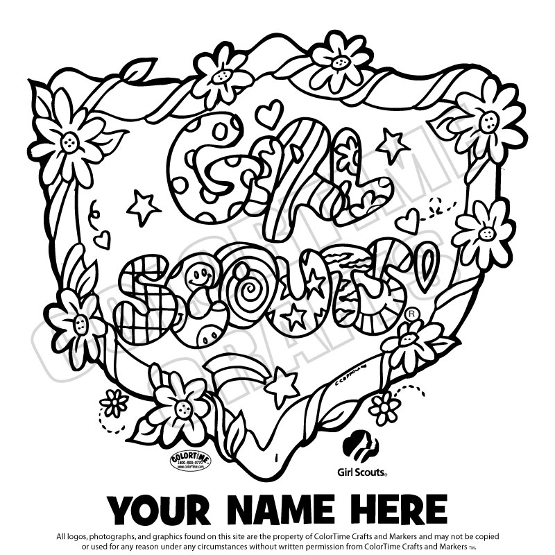 800x800 Girl Scout Christmas Coloring Sheets Girl Scout Coloring Pages
