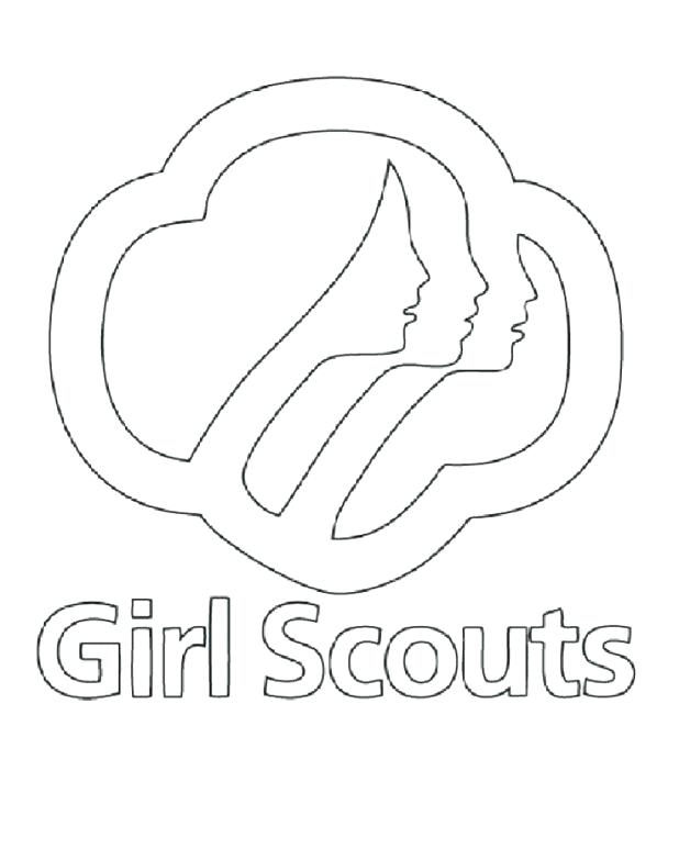 618x773 Engaging Girl Scouts Coloring Pages Preschool To Amusing Girl