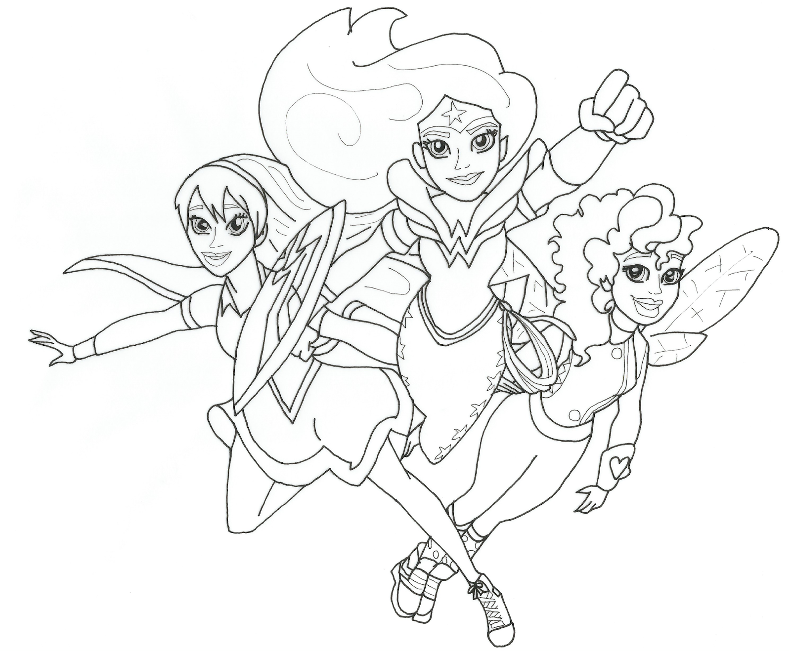 Free Printable Coloring Page For Dc Super Hero Girls Supergirl 1600x1322 Free Printable Coloring Page For Dc Super Hero Girls Supergirl