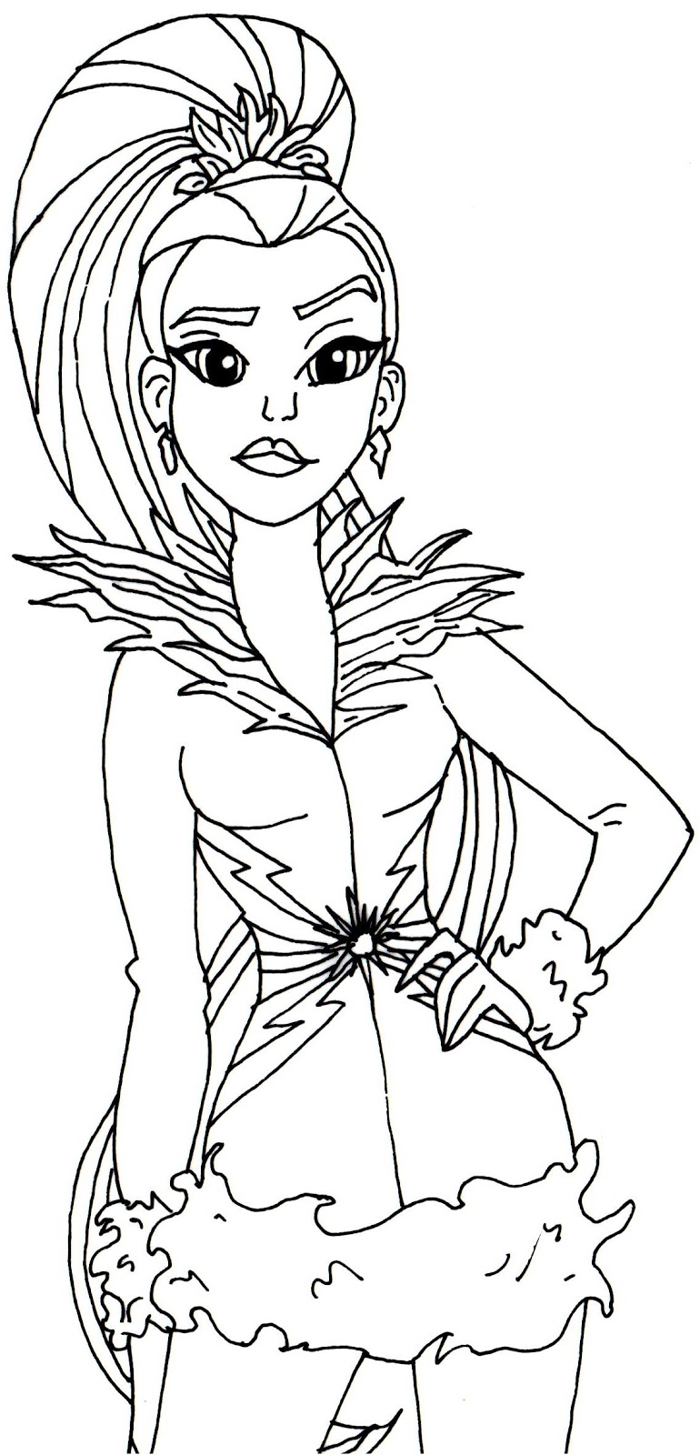Girl Superhero Coloring Pages Free 18 5 770x1600 Girl Superhero Coloring Pages Free 18 5
