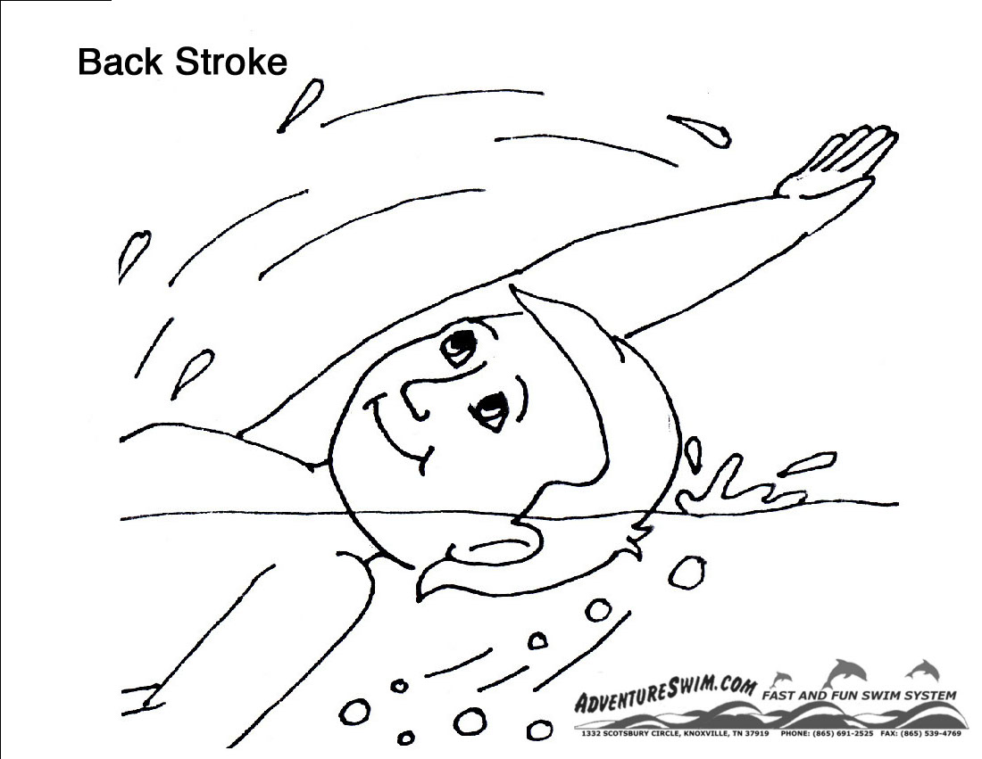 1100x851 Homey Ideas Swimming Coloring Page Pages To Print Boy Pool Girl