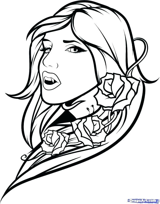 Vampire Coloring Sheet Vampire Bat Coloring Page Girl Vampire 618x788 Vampire Coloring Sheet Vampire Bat Coloring Page Girl Vampire