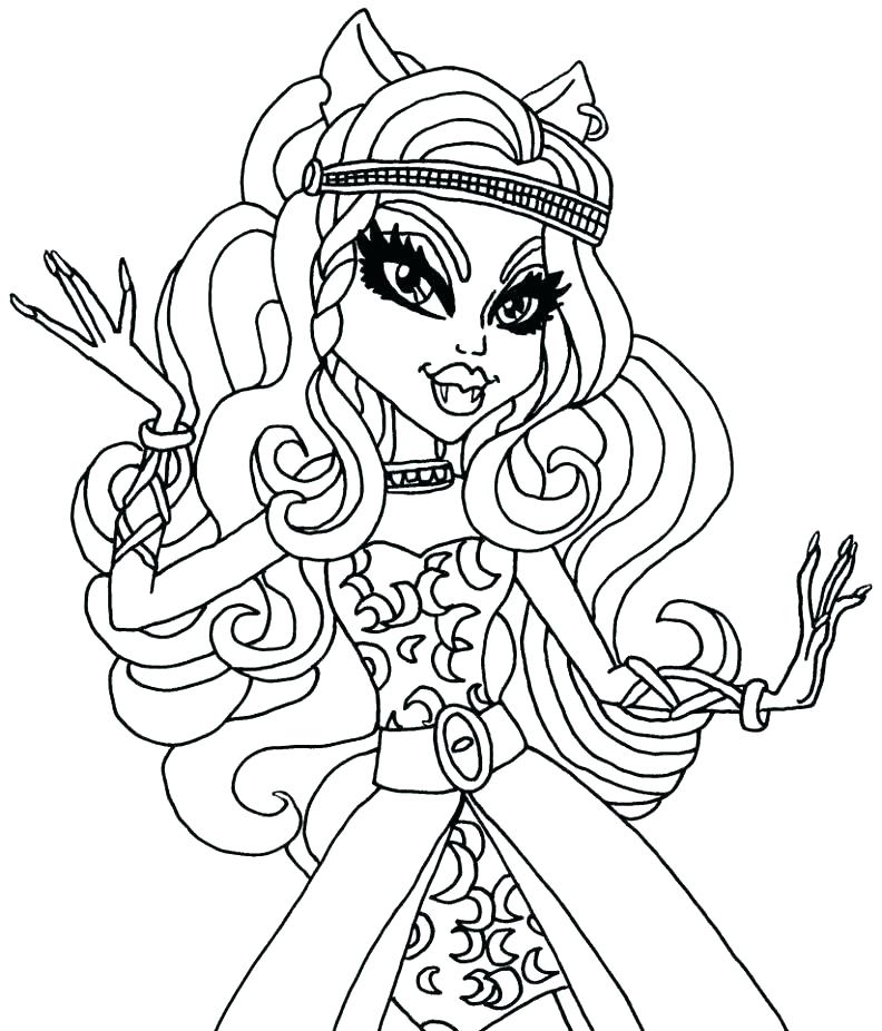 Monster High Coloring Page Coloring Pages For Monster High 792x926 Monster High Coloring Page Coloring Pages For Monster High