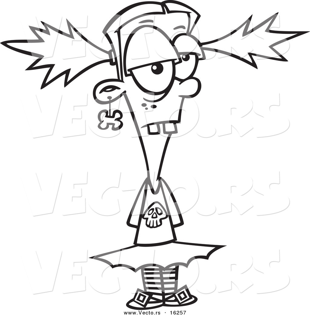 Vector Of A Cartoon Zombie Girl Standing With Her Hands Behind Her 1024x1044 Vector Of A Cartoon Zombie Girl Standing With Her Hands Behind Her