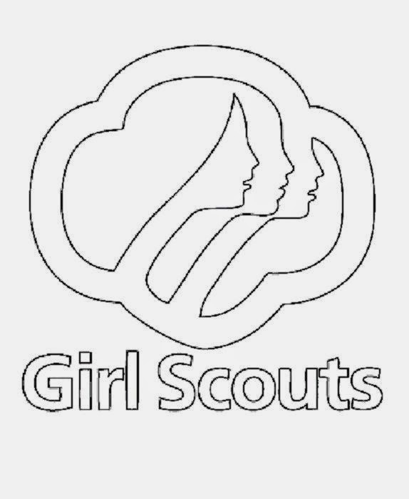Girls Scout Cookie Coloring Pages