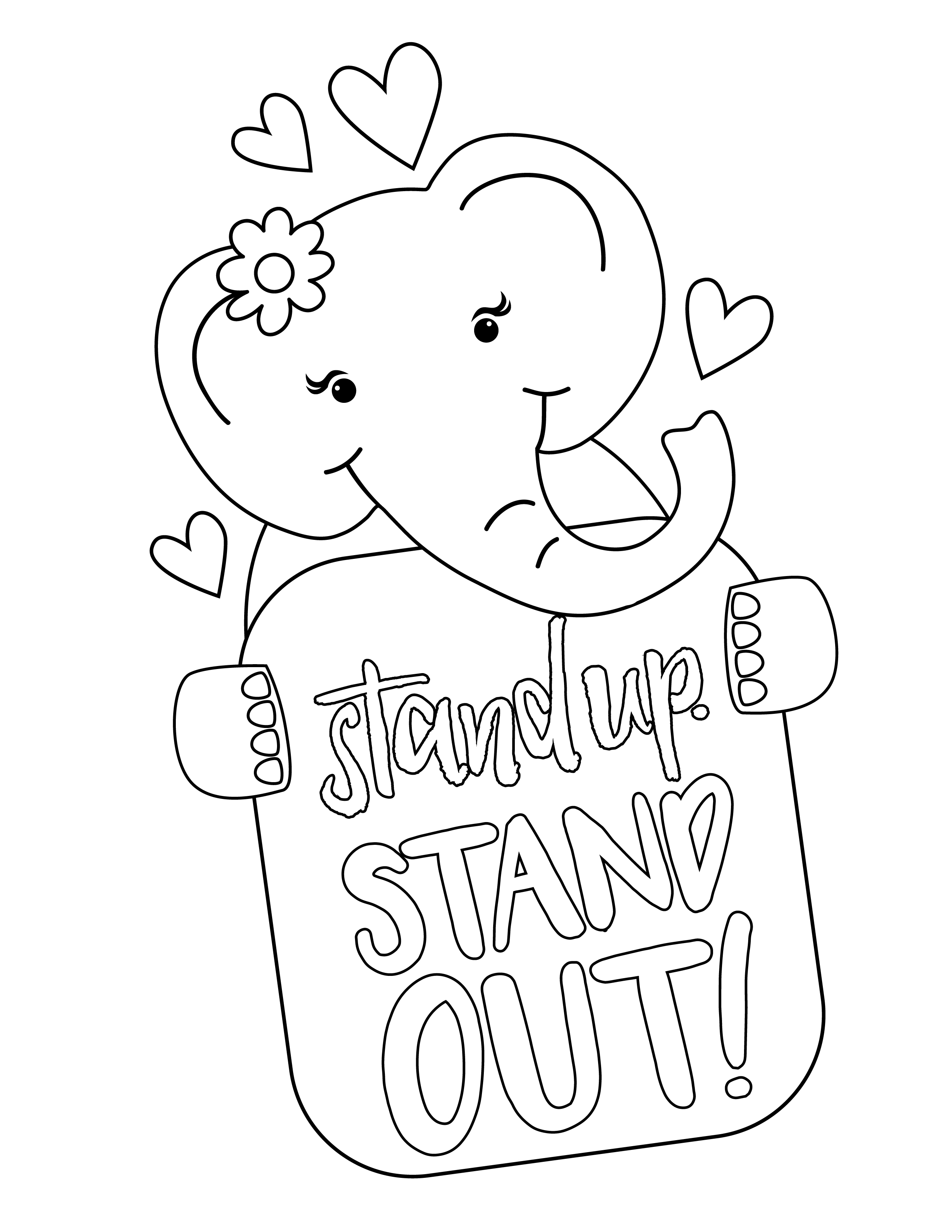 2018 Girl Scout Cookie Mascot Coloring Page Girl Scout Cookies 2550x3300 2018 Girl Scout Cookie Mascot Coloring Page Girl Scout Cookies