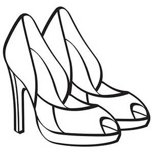 300x300 Free Printable Coloring Pages For Shoes
