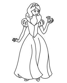 236x292 Disney Princess Giselle Coloring Page Disney Coloring Pages
