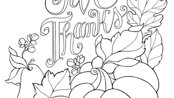 Give Thanks Coloring Page Psalm 118 1 Bible Verse Readgyan Give 585x329 Give Thanks Coloring Page Psalm 118 1 Bible Verse Readgyan Give