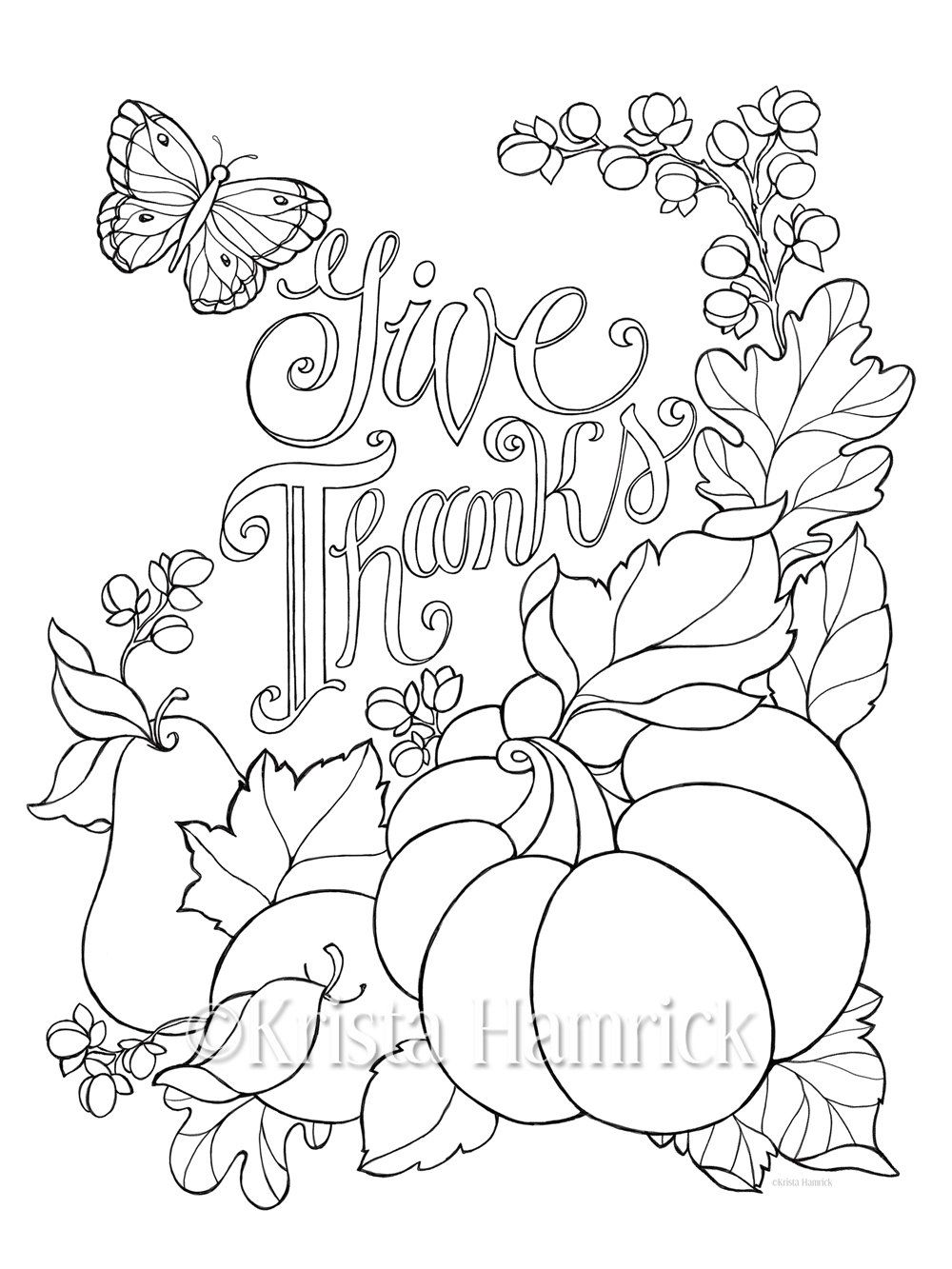 Give Thanks Coloring Page In Two Sizes 8.5x11 And Bible 1000x1333 Give Thanks Coloring Page In Two Sizes 8.5x11 And Bible